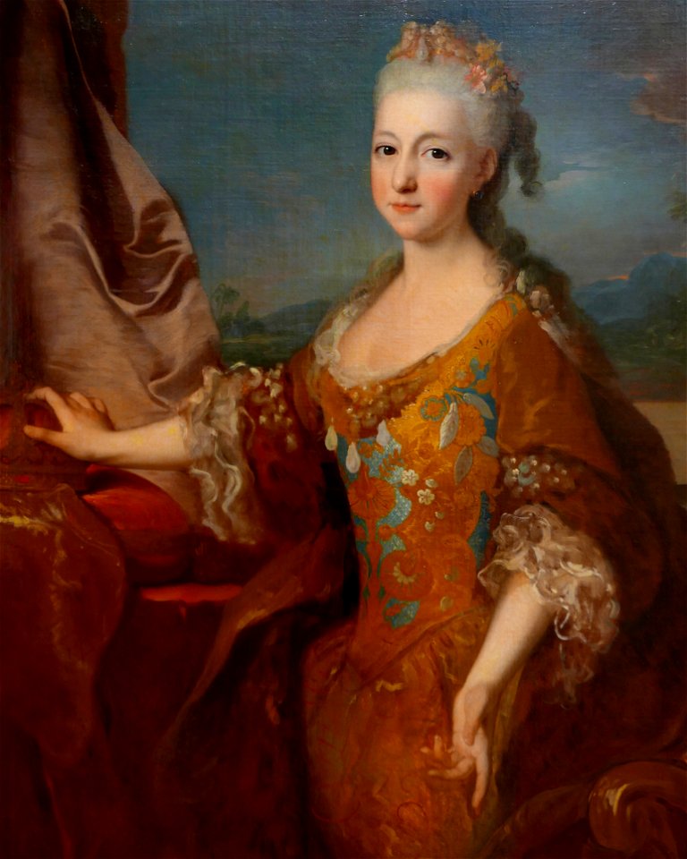 Musée Fabre expo. Jean Ranc49 Ranc Jean Louise Elisabeth d'Orléans,reine d'Espagne 1724