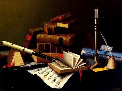 Music and Literature William Michael Harnett