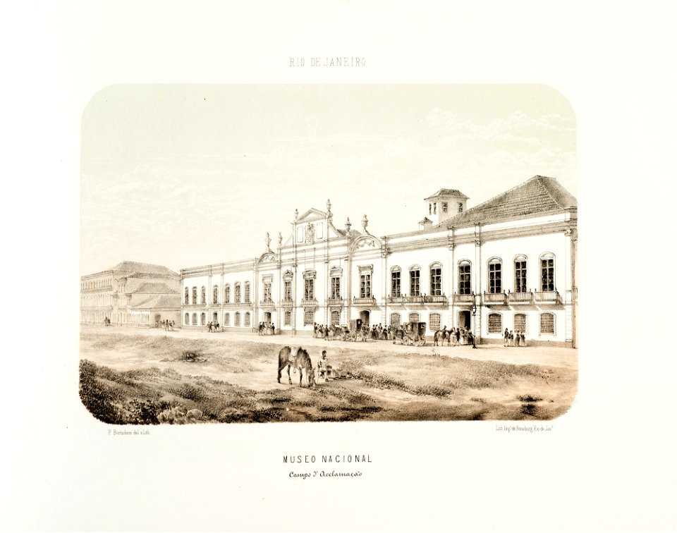 Museo Nacional Campo d'Acclamação, da Coleção Brasiliana Iconográfica