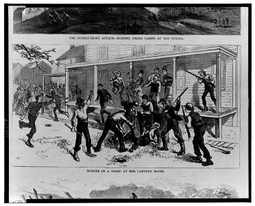 Murder of a Negro at Mrs. Carter's house LCCN2001695526