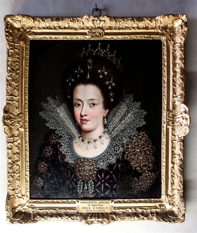 Museo degli argenti, 2016-05-10, portrait of Margherita Gonzaga