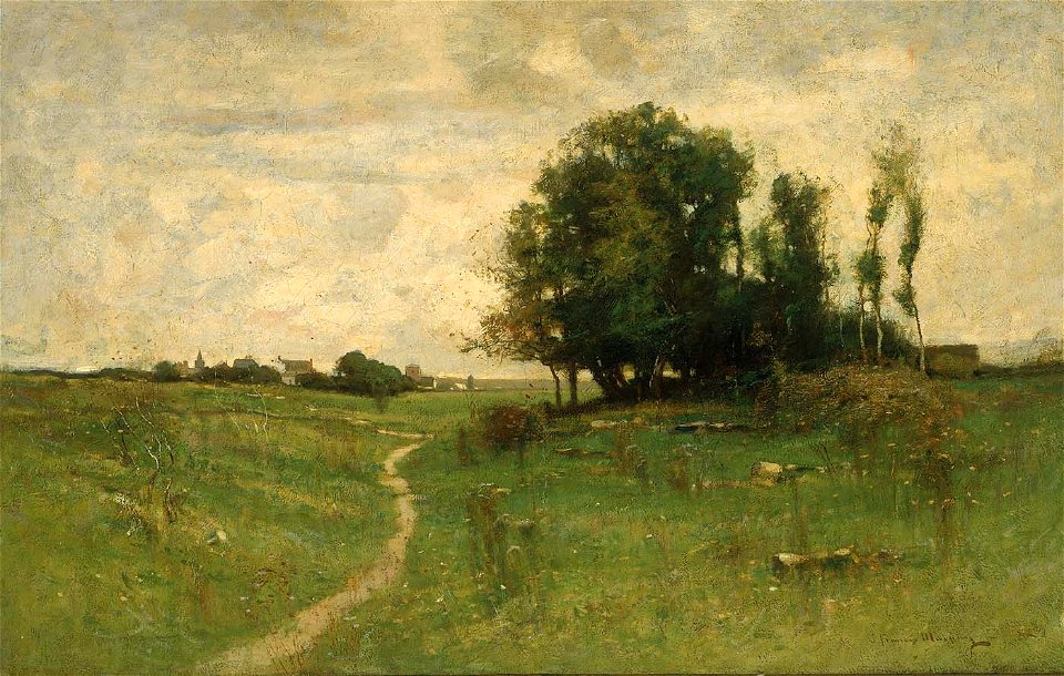 J. Francis Murphy - The Path to the Village - 1909.7.50 - Smithsonian American Art Museum