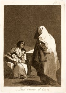Museo del Prado - Goya - Caprichos - No. 03 - Que viene el Coco