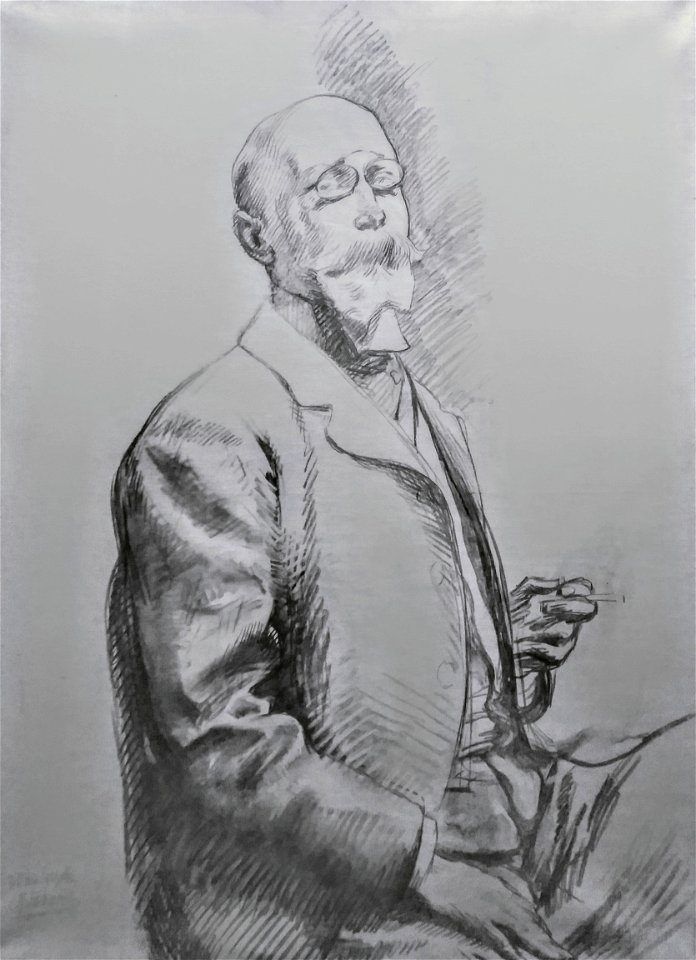 Musée Baron Martin, Albert Besnard, Portrait de M. Bihourd
