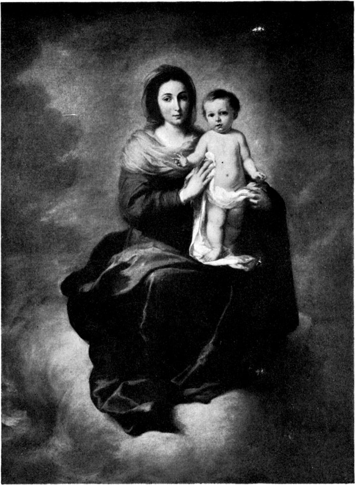 Bartolomé Esteban Perez Murillo 017 black and white