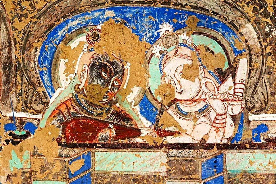 Musicians in the Cave of the Musicians, Kizil