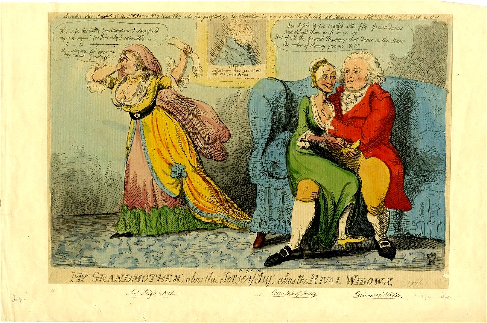 My grandmother, alias the Jersey jig, alias the rival widows. (BM 1851,0901.816)