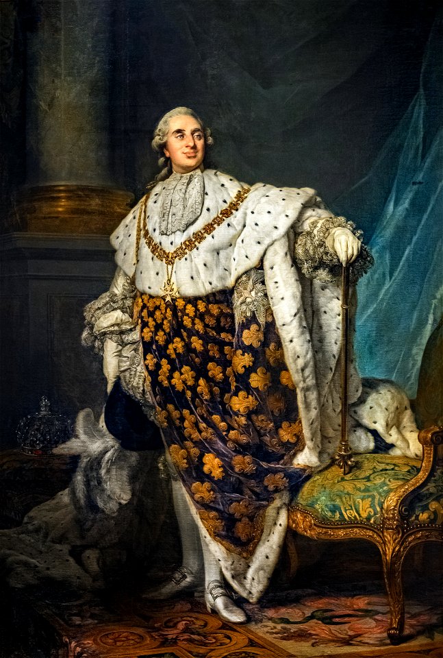 Musée Ingres-Bourdelle - Portrait de Louis XVI - Joseph-Siffred Duplessis - Joconde06070000102