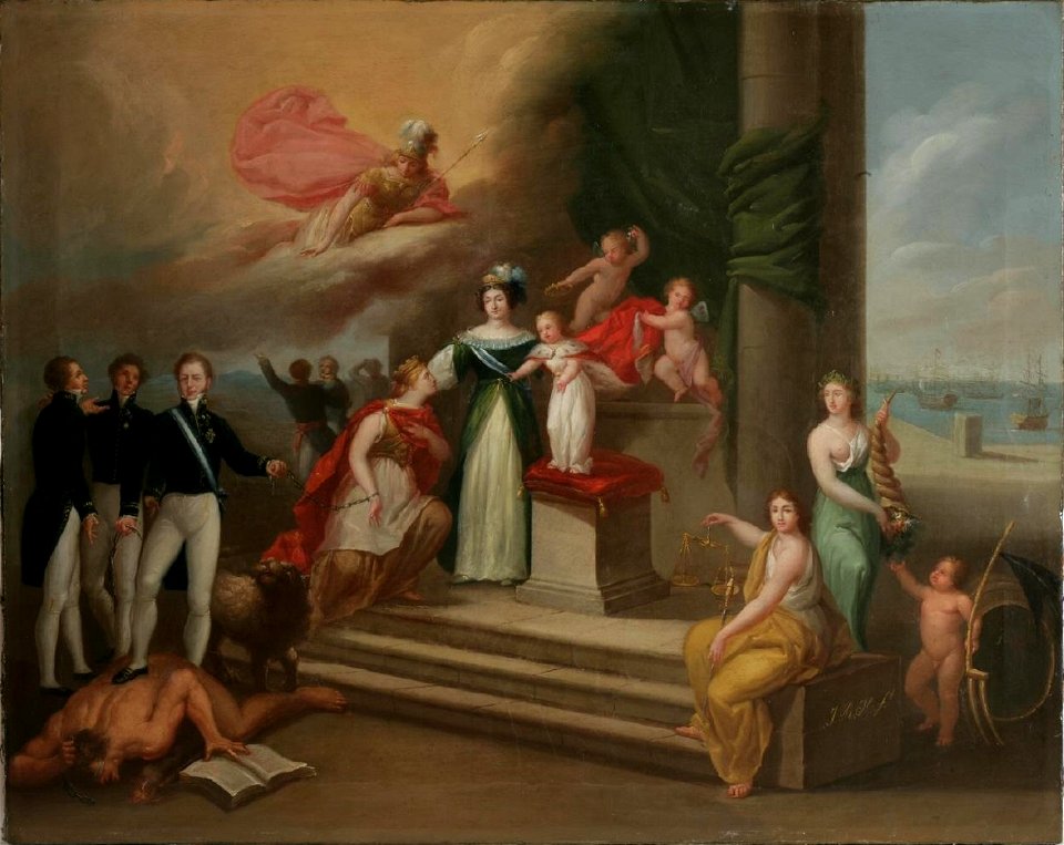 Museo del Romanticismo - CE0919 - La Reina María Cristina e Isabel II