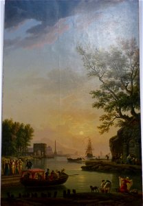 Musée Calvet Vernet Joseph Entrée de port maritime 1777