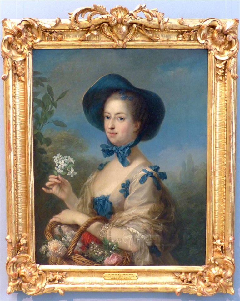 Musée Fabre Carle van Loo Pompadour1