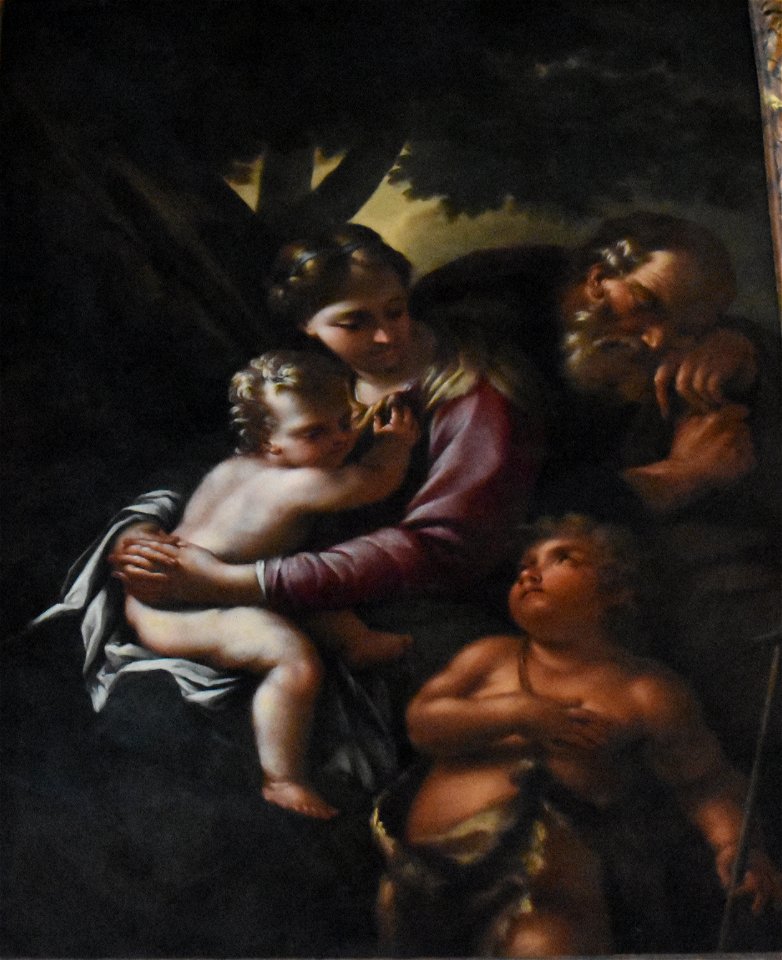 Musée des Beaux-Arts de Narbonne - Sainte famille et saint Jean 02