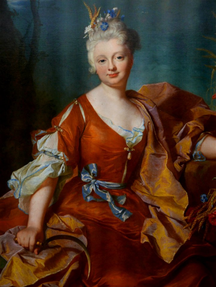 Musée Fabre expo. Jean Ranc39 Rigaud Hyacinthe Mme Le Bret en Cérès 1712