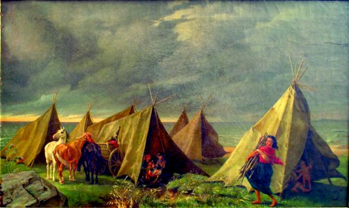 Mustlaste laager, Ilja Repin, NLM 112-17 K 3-17