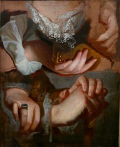 Musée Fabre expo. Jean Ranc05 Rigaud Hyacinthe étude de mains
