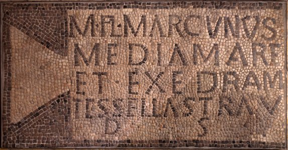 Musée romain d'Avenches - mosaique