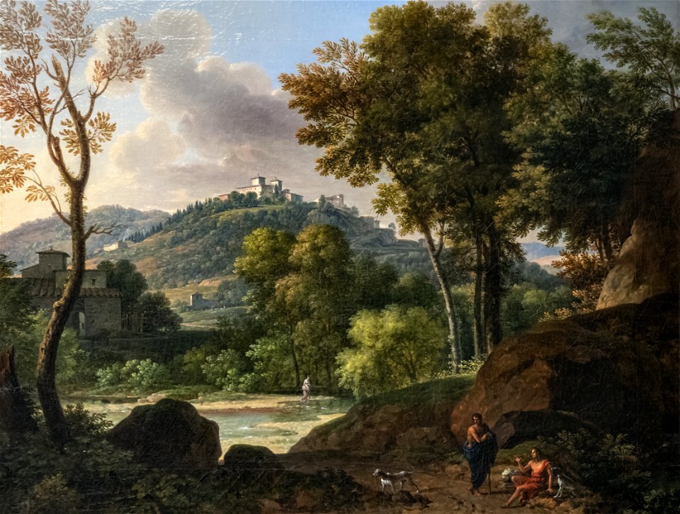 Musée Ingres-Bourdelle - Vue des environs de Florence - François-Xavier Fabre - Joconde06070001405