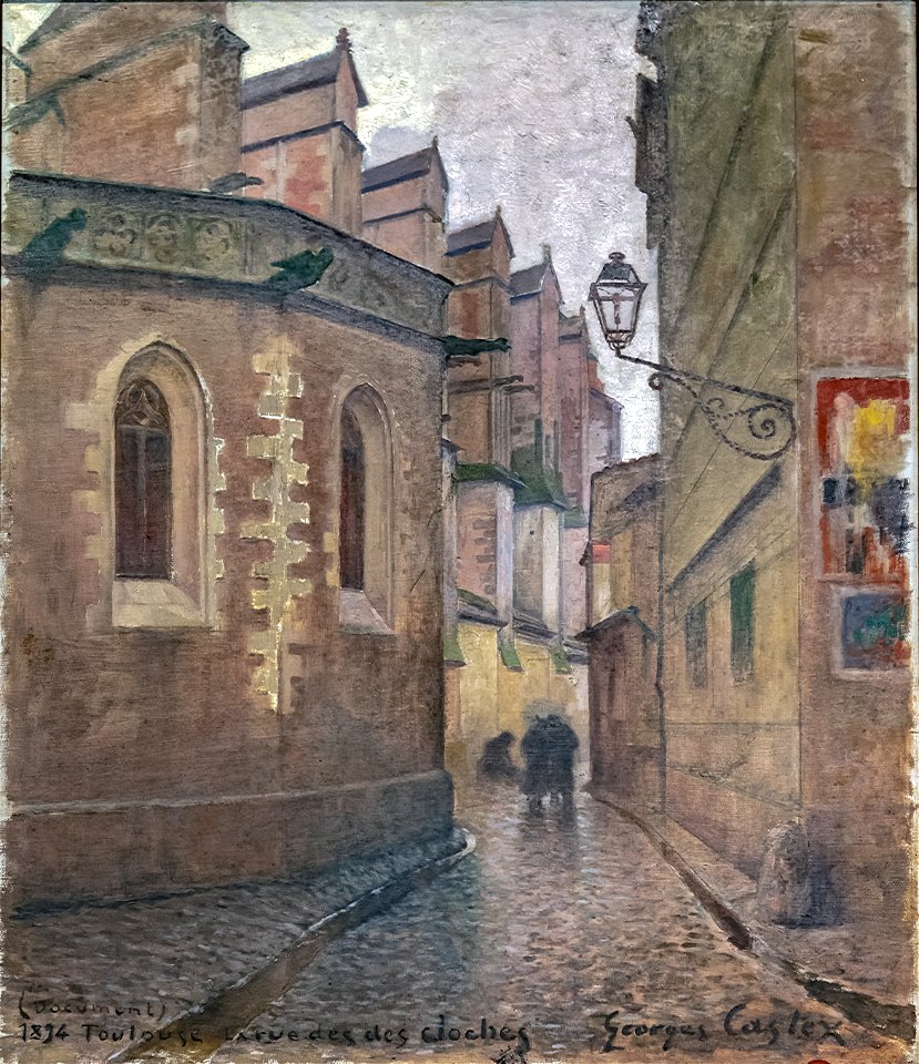 Musée du Vieux Toulouse - La rue des cloches - Georges Castex 1894 Inv. 003.071