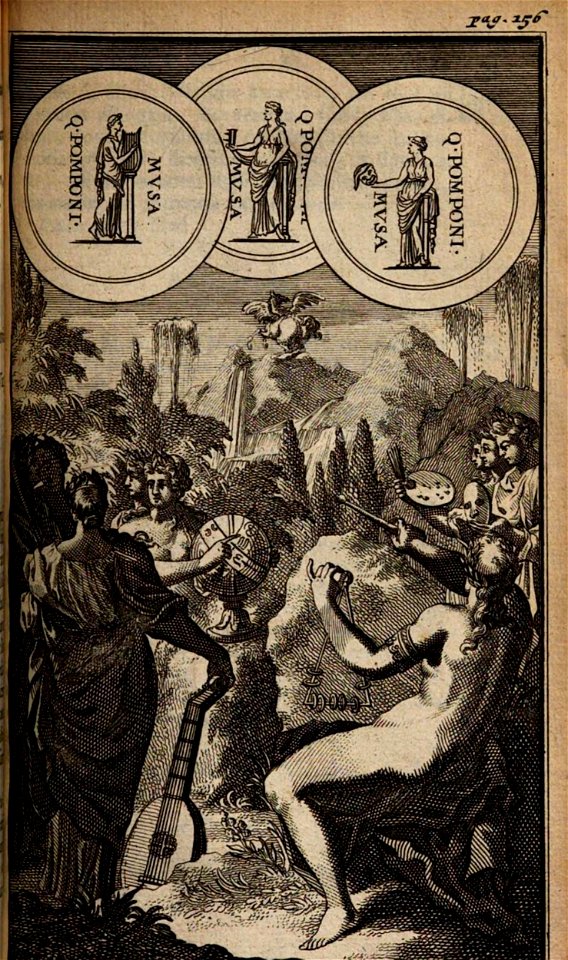 Musæ — Pantheum mythicum, ed. 5ª (BL)