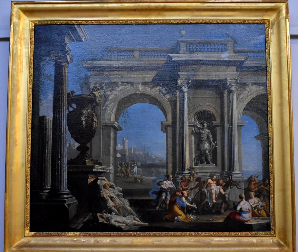 Musée des Beaux-Arts de Narbonne - Le triomphe de Silène 01