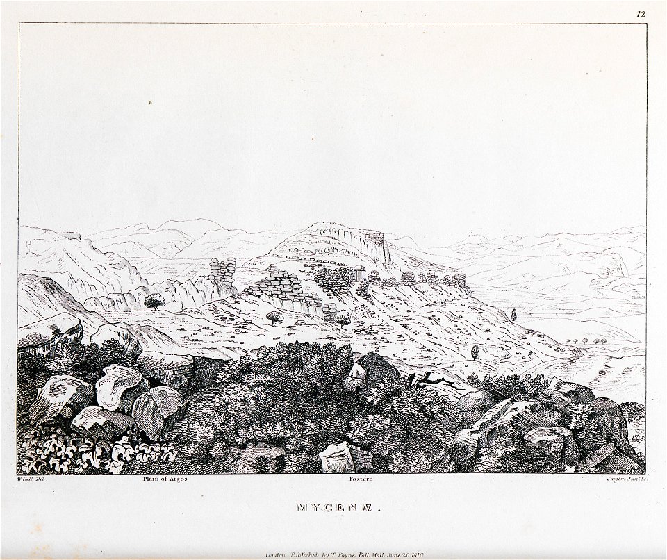 Mycenae - Ggell William - 1810