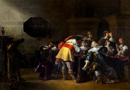 Musée Ingres-Bourdelle - Joueurs de cartes - Anthonie Palamedesz - Joconde06070000180