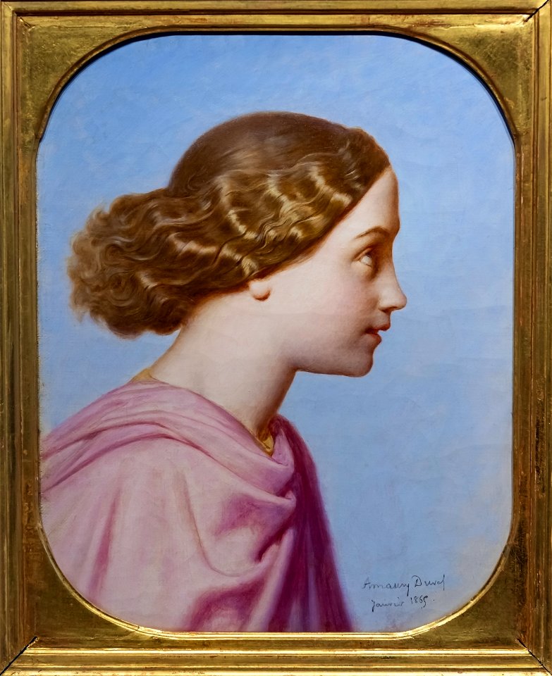 Musée Ingres-Bourdelle - Tête d'ange, 1865 - Eugène Amaury-Duval - MI.71.1.2