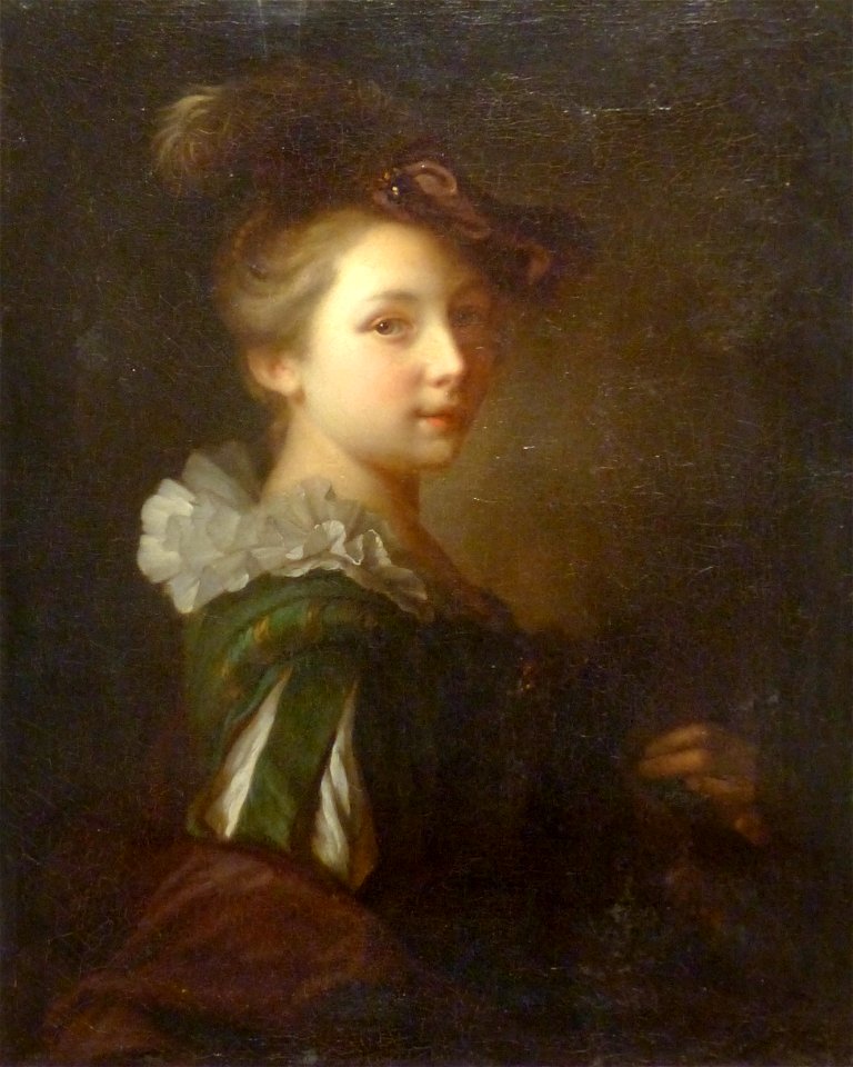 Musée Calvet Grimou Alexis Jeune espagnole milieu XVIIIe
