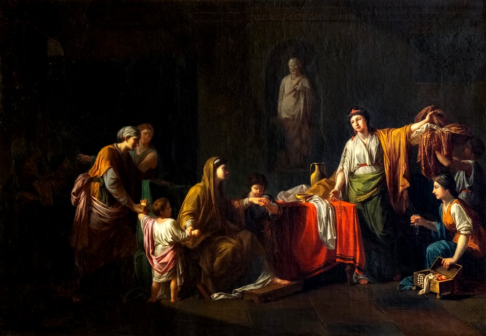 Musée Ingres-Bourdelle - Cornélie mère des Gracques - Jean-François-Pierre Peyron - Joconde06070000189