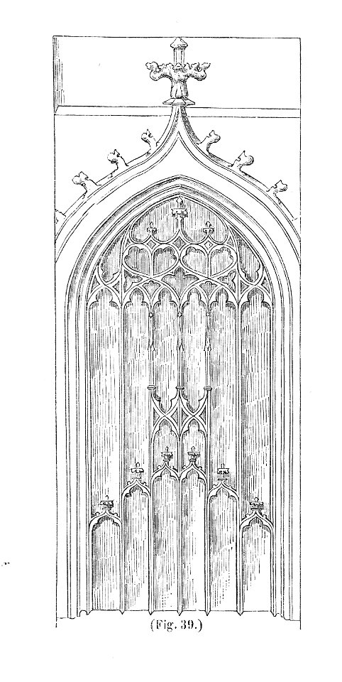 MZK 001 Nr 10 Charakteristik der Baudenkmale Böhmens - Fig. 39 St. Barbarakirche in Kuttenberg Portal