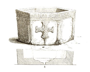 MZK 002 Nr 11 Der Taufbrunnen im Museo Correr - Fig. 01 Kapuzinerkloster al Redentore Venedig
