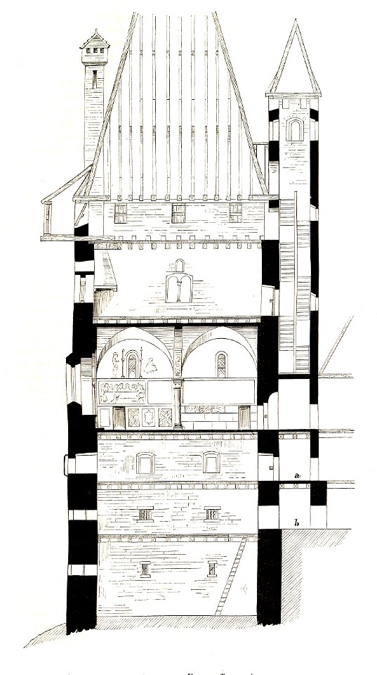MZK 008 06 Baudenkmale der Stadt Friesach Fig. 06 Festung Hauptturm Rekonstruktion