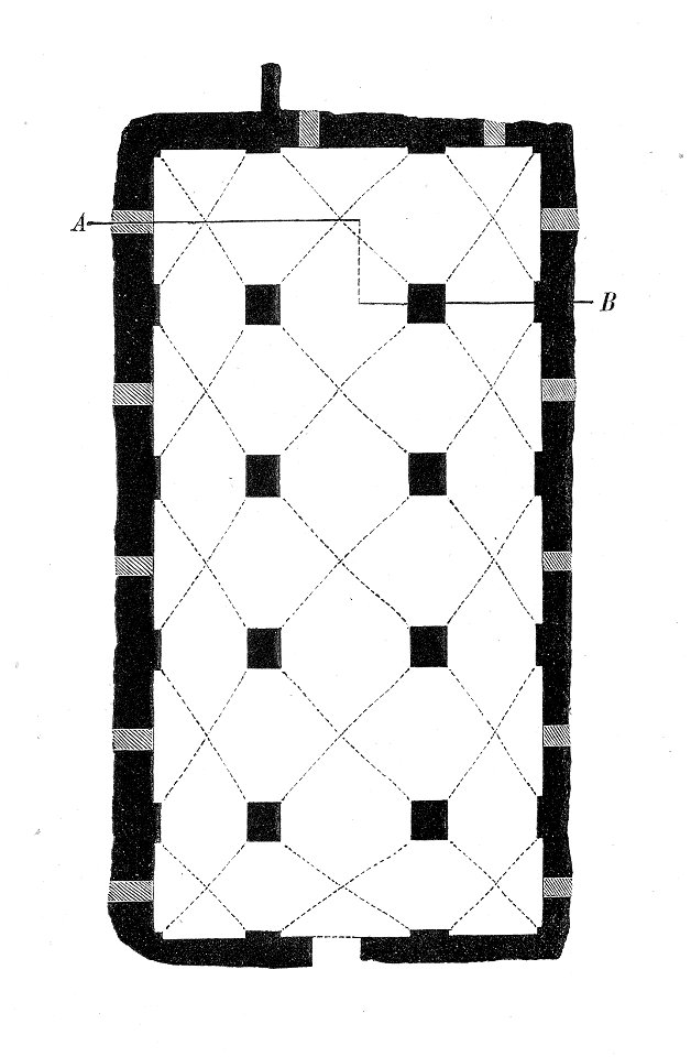 MZK 001 Nr 07 Die Unterbauten des Diocletianischen Kaiserpalastes in Spalato Fig 01 Grundriss