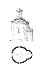 MZK 001 Nr 10 Charakteristik der Baudenkmale Böhmens - Fig. 09 Rundkapelle Standardtypus