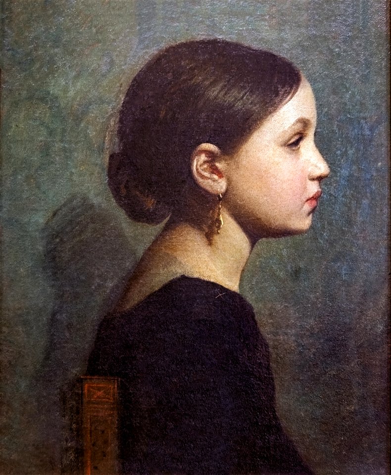 Musée Ingres-Bourdelle - Portrait de jeune fille après le bal - Armand Cambon - Joconde00000055217