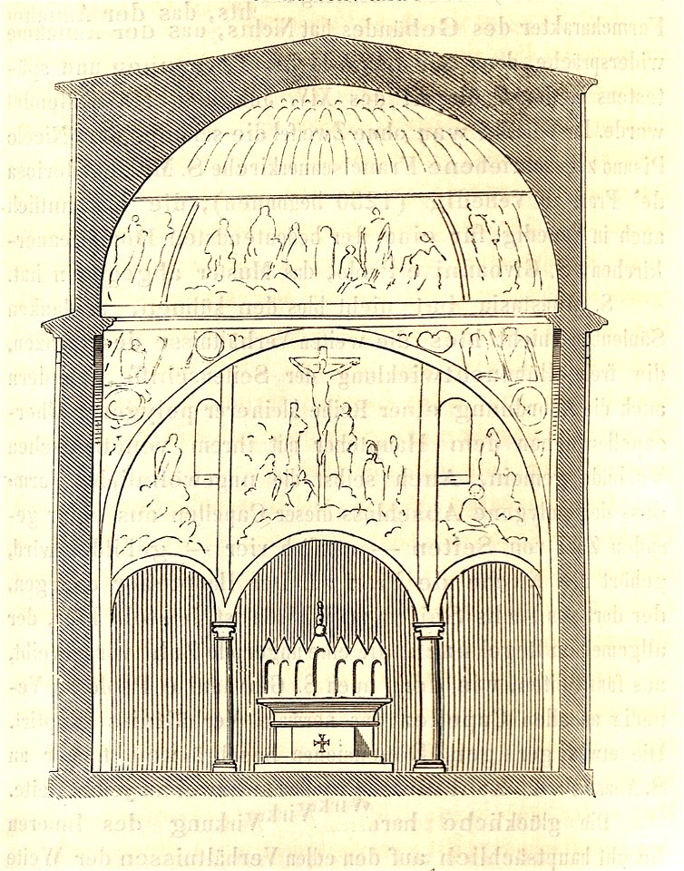MZK 05 - 1860 Reisenotizen Italien Fig 026 Padua Baptisterium