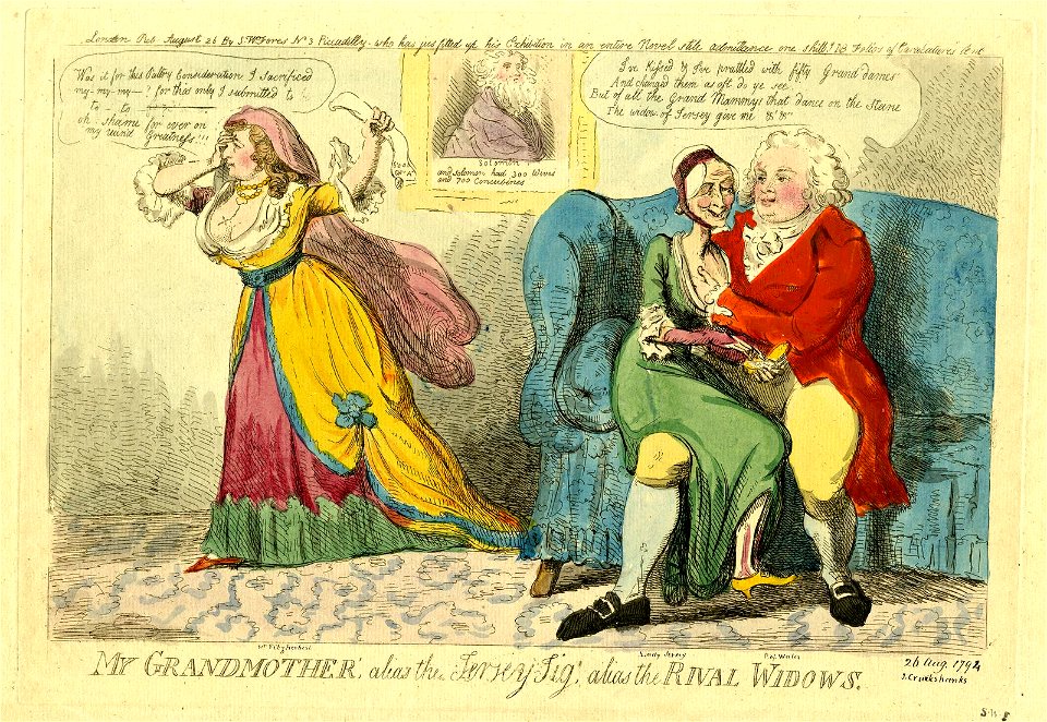 My grandmother, alias the Jersey jig, alias the rival widows. (BM 1868,0808.6360)