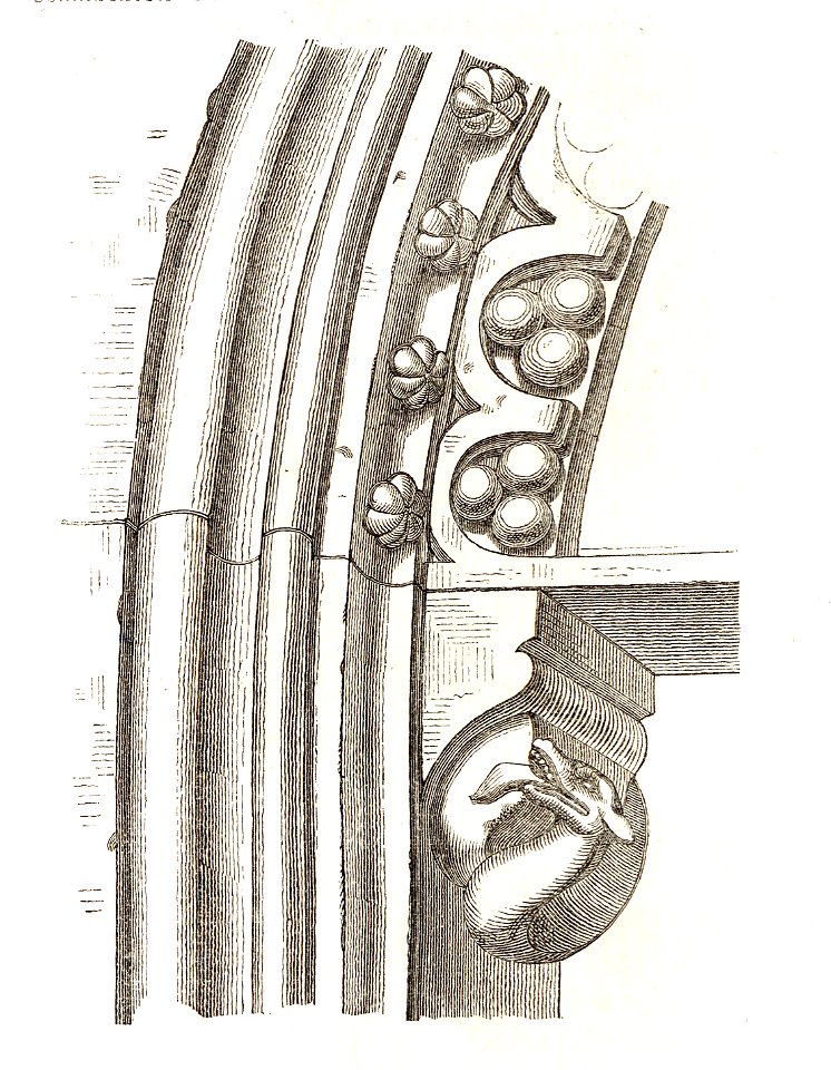 MZK 008 06 Baudenkmale der Stadt Friesach Fig. 35 Dominikanerkirche Pforte Presbyterium Detail