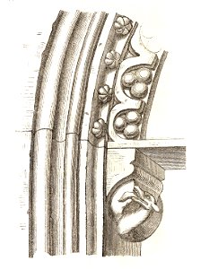 MZK 008 06 Baudenkmale der Stadt Friesach Fig. 35 Dominikanerkirche Pforte Presbyterium Detail