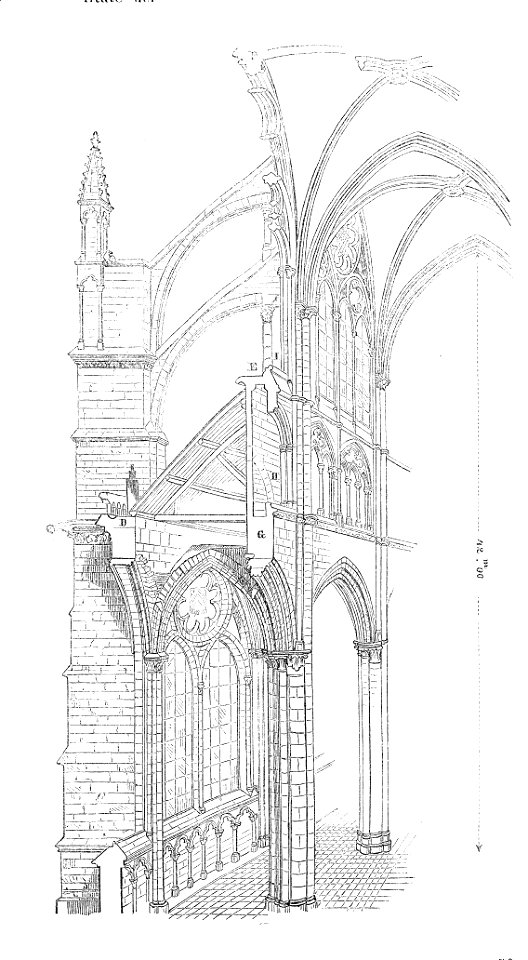 MZK 003 Nr 01 Fig 12 Kathedrale von Amiens - Widerlagerkonstruktion