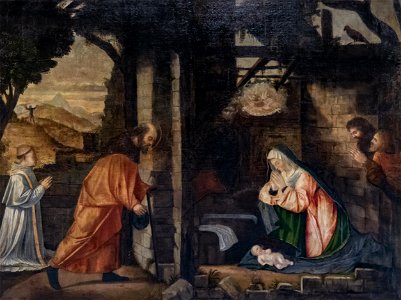 Musée Ingres-Bourdelle - Adoration des bergers - Vittore Carpaccio, MI.867.109