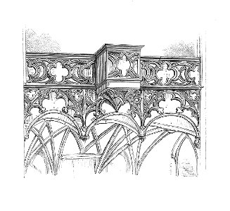MZK 001 Nr 08 Die gothische Kirche Maria am Gestade in Wien - Fig 05 Musikichor
