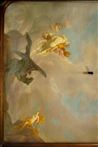 Målning. Julius Kronberg. Perseus befriar Andromeda. 1918. Detalj - Hallwylska museet - 21483. Free illustration for personal and commercial use.