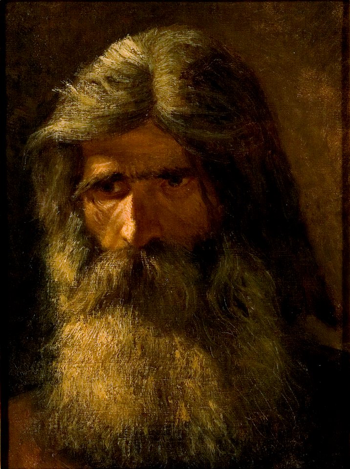 Mårten Eskil Winge - Portrait of a Bearded Man - A I 749 - Finnish National Gallery