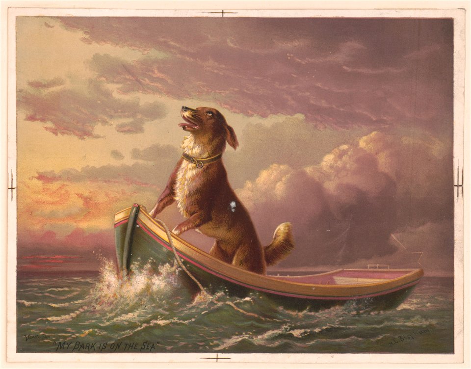 My bark is on the sea LCCN2003688099