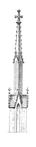 MZK 001 Nr 10 Charakteristik der Baudenkmale Böhmens - Fig. 33 Prag Wenzelkapelle Fiale