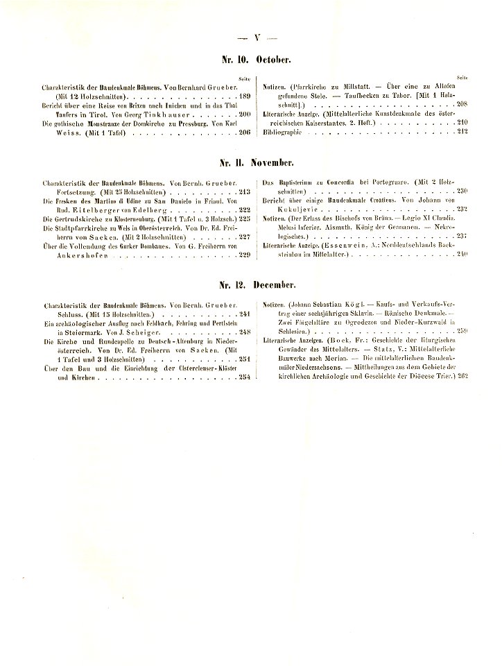 MZK 01 - 1856 Inhaltsverzeichnis 3 von 3