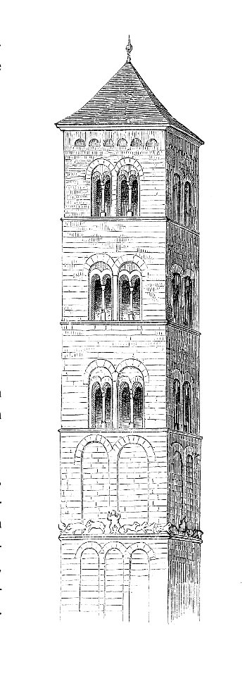 MZK 003 Nr 01 Fig 05.romanische Kirche - zusätzlicher Turm