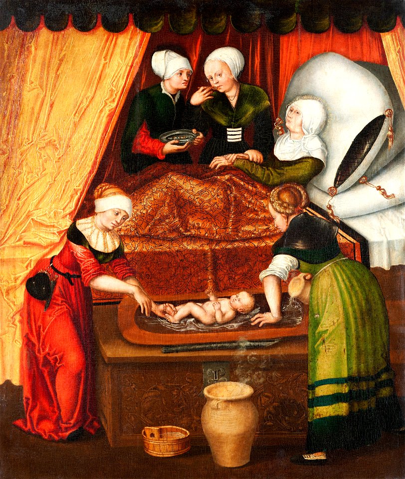 Måleri, religiös bild. Cranach - Skoklosters slott - 88957