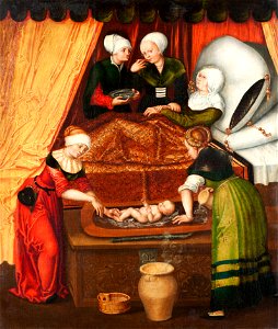 Måleri, religiös bild. Cranach - Skoklosters slott - 88957
